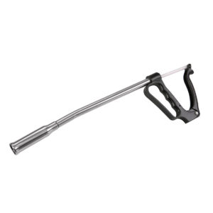 BOLUS APPLICATOR -SS- WITH PLASTIC HANDLE AND TEFLON PUSHING ROD