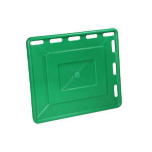 PANNEAU MOBILE EN PLASTIQUE VERT POUR DIRIGER LES PORCS 80 X 92 CM - QUALITÉ SUPÉRIEURE