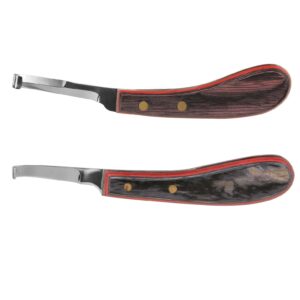 HOOF KNIFE “COLOR-PRO” NARROW BLADE WOODEN HANDLE