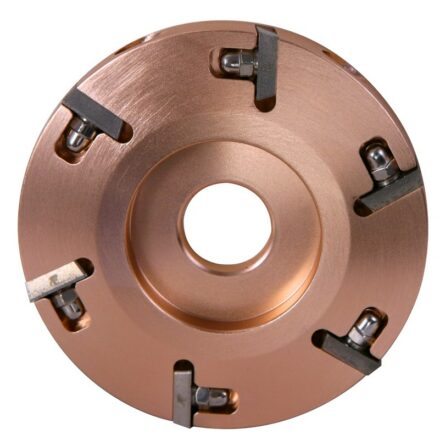DISCO FRESATORE PER ZOCCOLI "ZAVET" 6 LAME 2 LATI - Ø 100 MM