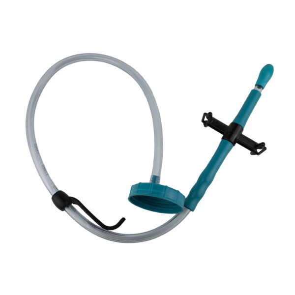 TUBO FLEXI TUBER ANTAHI COMPLETO CON ATTACCO  AVVITBILE A COPERCHIO BIBERON ANTAHI