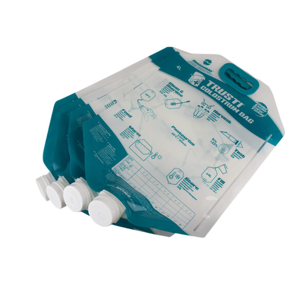 SACCHE IN PLASTICA 4 L RIUTILIZZABILI ANTAHI PER CONGELAMENTO E SOMMINISTRAZIONE COLOSTRO (x10)
