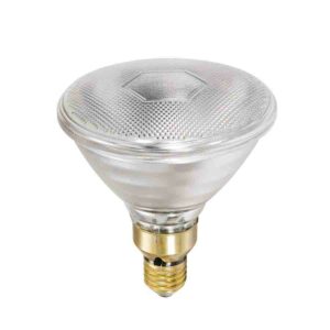 LAMPADA INFRAROSSI BIANCA CON BASE E VETRO RINFORZATO (E27)