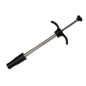 POSA BOLI IN METALLO CON IMPUGNATURA IN PLASTICA E TESTA IN GOMMA 16 X 64 MM