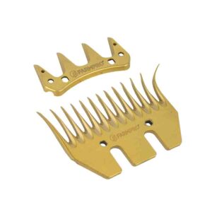 SET DI PETTINE E CONTROPETTINE “FARMPRO” PER TOSATRICI ELETTRICHE (13 + 4) TUNGSTENO