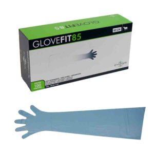 GUANTI VETERINARI CRYOFARM “GLOVEFIT” 85 CM - S (100 PZ)