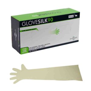GUANTI VETERINARI CRYOFARM SUPERSENSIBILI “GLOVESILK” 90 CM (100PZ)
